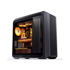 Vỏ Case JONSBO D500 (E-ATX, Nhôm 2mm, 3 Fan, GPU 480mm, Tản Nước 420mm, Black/Silver)