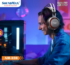 Tai nghe chơi game SoundMax AH-328 (Driver 50mm, 3.5mm x2)
