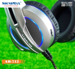 Tai nghe Gaming SoundMax AH-712 (Âm thanh vòm giả lập 7.1, USB)