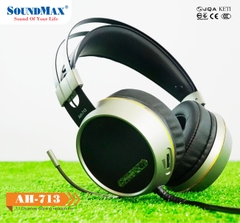 Tai nghe Gaming SoundMax AH-713 (USB, âm thanh vòm 7.1, LED)