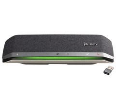 Loa hội nghị Poly Sync 40+ Microsoft Teams 77P36AA (3 micro, Bluetooth, USB-A/USB-C, kèm BT700 USB-A)