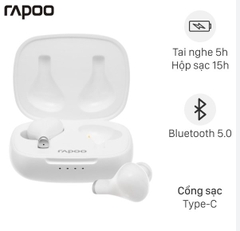 Tai nghe True Wireless Rapoo i300