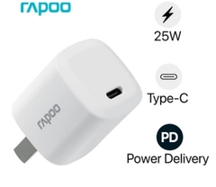 Củ sạc Rapoo 1 cổng USB-C 25W PA20 Mini