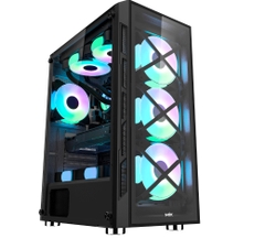 Case MIK TN10 (3 FAN GALAXY RGB) sẵn 3 FAN