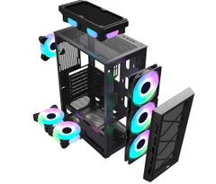 Case MIK TN10 (3 FAN GALAXY RGB) sẵn 3 FAN