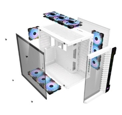 Vỏ máy tính MIK LV07 WHITE không FAN