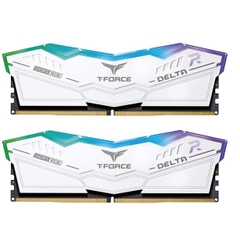 RAM TeamGroup T-Force Delta RGB 32GBx2 DDR5 5600Mhz Black/White