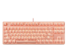 Bàn phím cơ E-DRA EK387L Pink/White