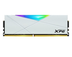 RAM DESKTOP ADATA XPG SPECTRIX D50 RGB WHITE (AX4U320016G16A-SW50) 16GB (1X16GB) DDR4 3200MHZ