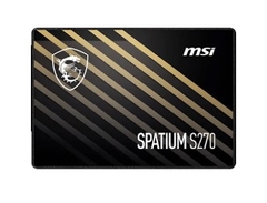 SSD MSI SPATIUM S270 480GB 2.5-Inch SATA III SPATIUM-S270-480GB