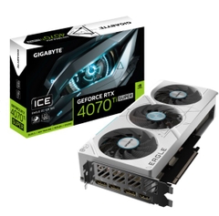 Card màn hình VGA Gigabyte GeForce RTX 4070 Ti Super Eagle OC ICE 16G (GV-N407TSEAGLEOC ICE-16GD)