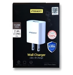 Sạc 2.4A - PISEN FAST i chager 2.4A, 12W (618062)