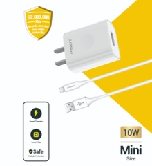 Bộ sạc PISEN - Mr White i Charger 2A AL1000