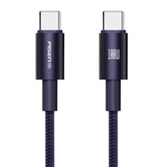 Cáp sạc nhanh USB-C PISEN PRO High Power 100W C2C 2000mm