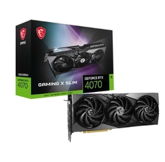 VGA MSI GeForce RTX 4070 Ti GAMING X SLIM 12G GDDR6X RTX-4070-GAMING-X-SLIM-12G