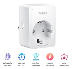 Ổ Cắm Điện Wifi Thông Minh 1 Lỗ TP-Link Tapo P100 Trắng