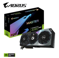 Card màn hình GIGABYTE AORUS GeForce RTX 4080 SUPER MASTER 16G (GV-N408SAORUS M-16GD)