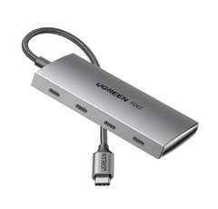 Bộ Chia USB-C Sang 4 Cổng USB-C 3.2 Tốc Độ 10Gbps Ugreen 15651