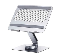 Giá đỡ máy tính laptop để bàn max 5kg chất liệu hợp kim màu ghi tối LP592