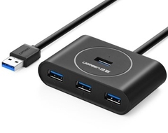 Hub USB 3.0 ra 4 cổng dài 50cm chính hãng Ugreen 20290 cao cấp