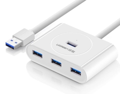 Hub USB 3.0 ra 4 cổng dài 80cm chính hãng Ugreen 20283 cao cấp