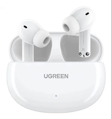 Ugreen 15158 v5.3 HiRes HiTune T6 Hybrid Active Noise Cancelling tai nghe bluetooth chống ồn pin 30h 48dB màu trắng ANC WS200 20015158