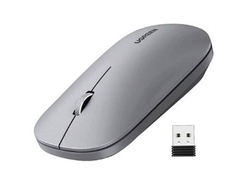 Ugreen 25160 màu xám 2.4G và Bluetooth Chuột không dây dùng cho máy tính laptop chất liệu nhựa ABS có kèm pin AA MU001 20025160