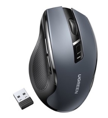 Ugreen 15508 4000DPI 6 nút điều chỉnh kiểu dáng Công thái học Màu Xanh Chuột bluetooth + 2.4ghz không dây Không kèm Pin AA MU006 20015508