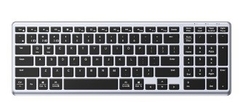Ugreen 15258 99 nút bàn phím bluetooth + 2.4g siêu mỏng bền với fn key pin 400mah Ultra Slim Keyboard hỗ trợ đa hệ OS system màu trắng đen KU005 20015258