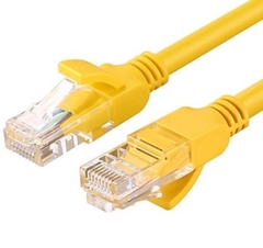 Ugreen 60546 Cat5e UTP LAN cáp mạng gigabits màu vàng NW103 20060546