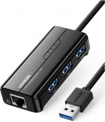 Hub chuyển đổi USB sang USB và RJ45 UGREEN CR103