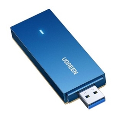 Adaptor USB WiFi 6 AX1800 1800Mbps cho PC Laptop Ugreen 90340 CM499, băng tần kép 5G 2.4G, Tương thích Window 10/11
