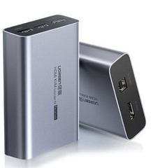 Bộ phát kéo dài tín hiệu HDMI + USB qua cáp mạng 150m Cat5e/Cat6 Ugreen 60323 cao cấp (TX)