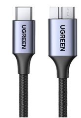 Ugreen 15231 0.5M USB type C sang Micro B Màu Xám Cáp chuyển US565 20015231