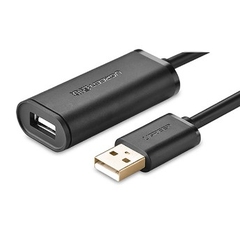 Ugreen 10319 màu Đen Cáp tín hiệu nối dài USB 2.0 có chip khuếch đại cao cấp US121 20010319