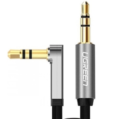 Dây Audio 3.5mm 2 đầu đực dạng cáp tròn mạ Vàng
