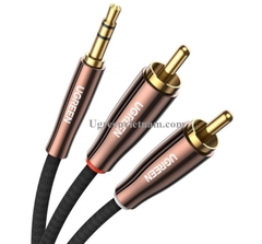 Dây âm thanh 3.5mm sang 2 đầu RCA UGREEN AV170