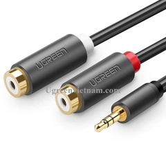 Cáp âm thanh 2 đầu Bông sen âm sang 3.5mm dương AV109