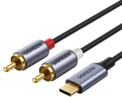 Cáp chuyển Type C sang RCA UGREEN 20193 Đầu tiếp xúc mạ vàng dài 1.5m