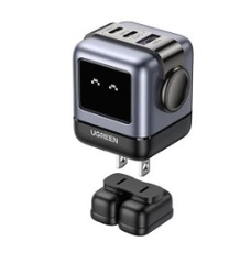 Củ sạc nhanh 65W RoboGaN Mini Ugreen CD361 sạc nhanh 65W, chân dẹt