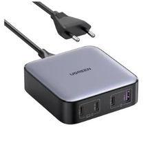 Ugreen 90747 65W Màu Trắng Bộ sạc nhanh gồm 2 cổng USB-C + USB-A