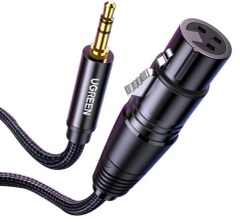 Cáp Audio 3.5mm sang Canon Female (XLR) UGREEN AV182