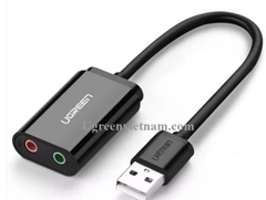 Bộ chuyển USB 2.0 sang Loa + MIC chuẩn 3.5mm US205