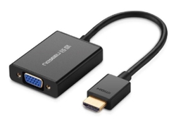 Cáp chuyển đổi HDMI sang VGA+3.5mm Audio+nguồn micro USB dài 15CM UGREEN MM102 40233