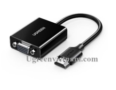 Cáp chuyển HDMI sang VGA có cổng cấp nguồn USB-C