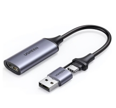USB Capture HDMI, live streaming 1080P HDMI to USB 2.0, Type-C Ugreen 40189