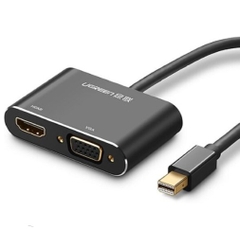 Cáp chuyển Mini DisplayPort sang HDMI và VGA UGREEN MD115 Mini DP sang HDMI, Mini DP sang VGA