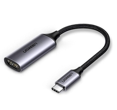 Cáp chuyển đổi USB type-C to HDMI hỗ trợ 4K@60Hz chính hãng Ugreen 70444 bọc nhôm cao cấp