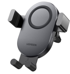 Ugreen 40118 15W Qi 4.7-6.7inch Bộ sạc nhanh không dây + Giá đỡ điện thoại trên ôtô
