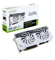 CARD Màn Hình VGA ASUS DUAL-RTX4070S-12G-WHITE Chính Hãng